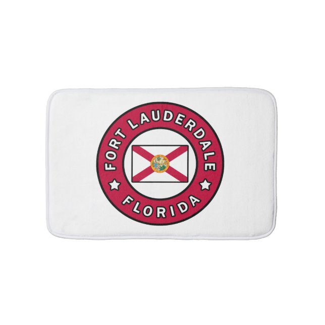 Fort Lauderdale Florida Badematte (Vorderseite)