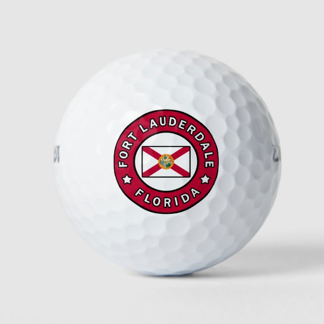 Fort Lauderdale Florida Golfball (Vorderseite)