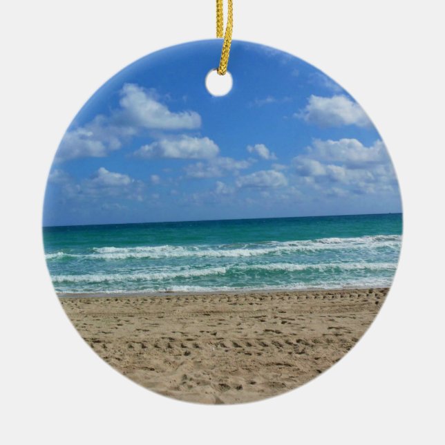 Fort Lauderdale, Florida Keramik Ornament (Vorne)