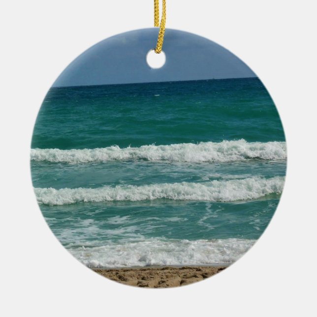 Fort Lauderdale, Florida Keramik Ornament (Vorne)