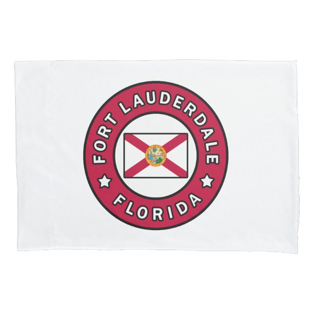 Fort Lauderdale Florida Kissenbezug (Vorderseite)