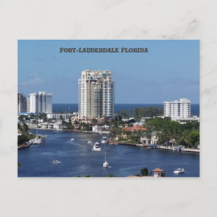 Fort - Lauderdale Florida Postkarte