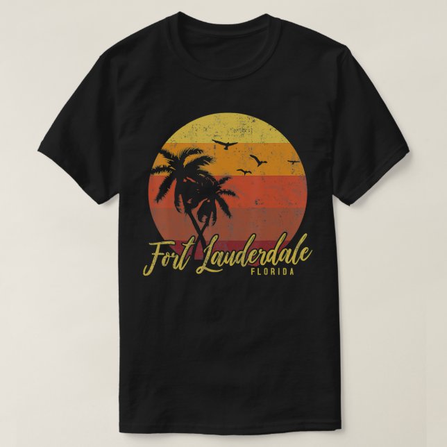 Fort Lauderdale Florida T-Shirt (Design vorne)