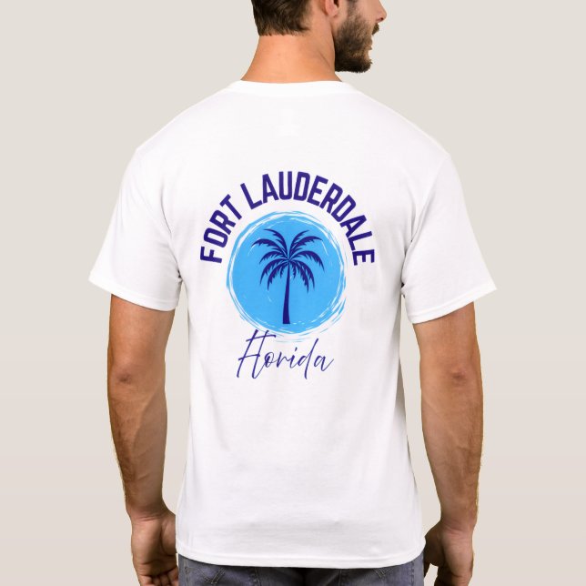 Fort Lauderdale Florida T-Shirt (Dos)