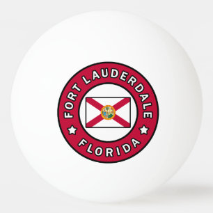 Fort Lauderdale Florida Tischtennisball
