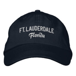 Fort Lauderdale Floride Casquette de baseball brod