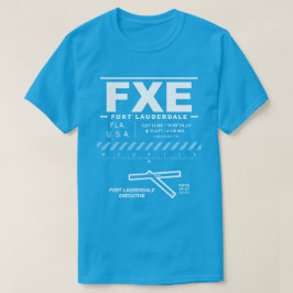 Fort Lauderdale Führungskraft Flughafen FXE T - Sh T-Shirt