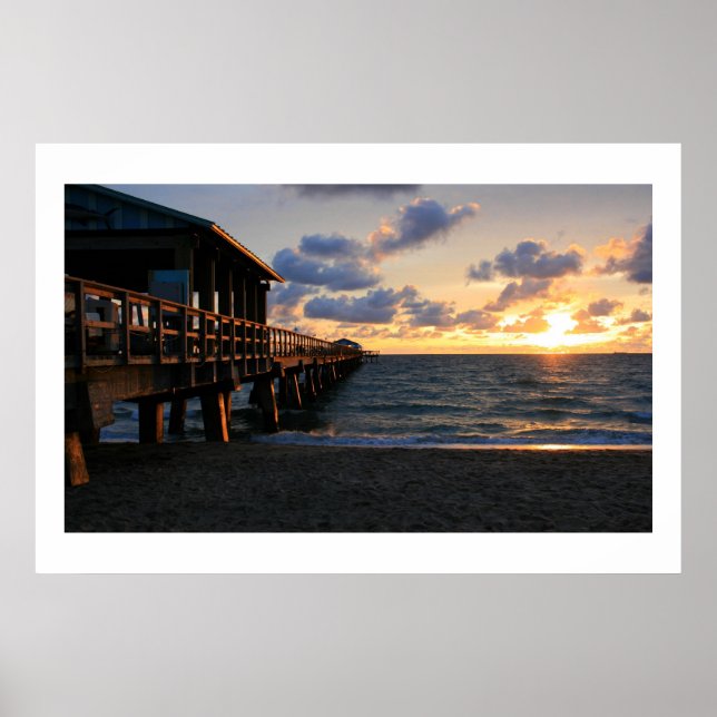 Fort Lauderdale Pier Poster (Vorne)