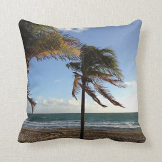 Fort Lauderdale-Strand-Palmen-Kissen Kissen