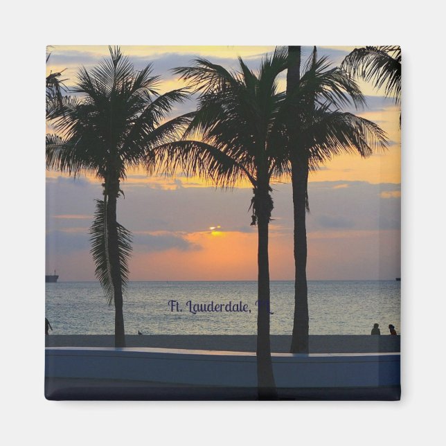 Fort Lauderdale Sunrise Magnet (Vorne)