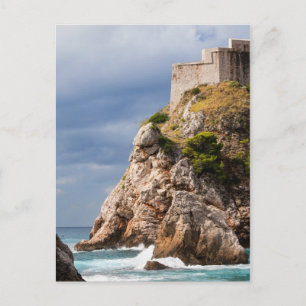 Fort Lovrijenac in Dubrovnik Postkarte