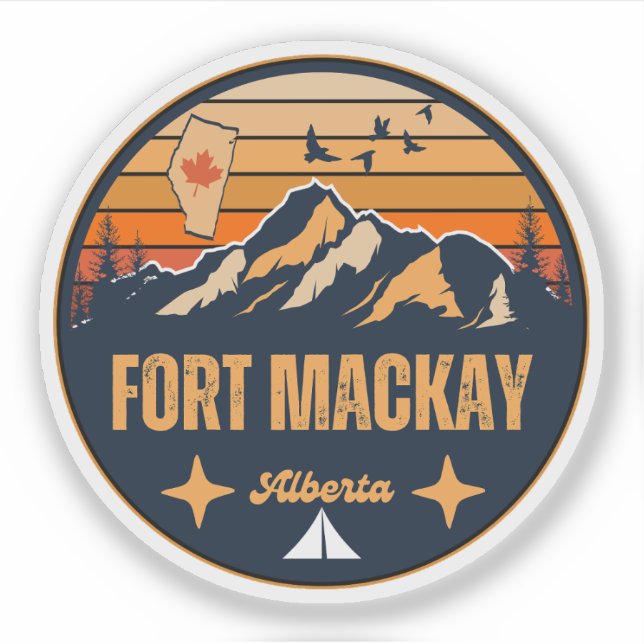Fort MacKay, Alberta Aufkleber (Vorderseite)
