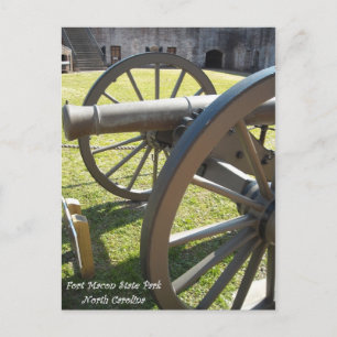 Fort Macon Staat Park NC Postkarte