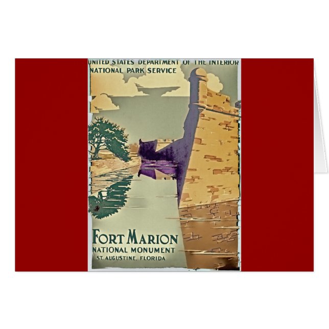 Fort-Marions-Entwurf (Vorderseite (Horizontal))