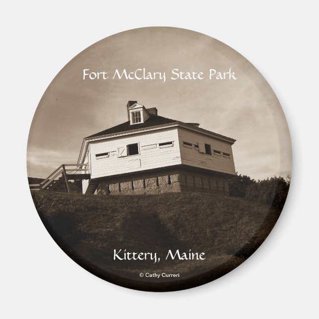 Fort McClary Staat Park Magnet (Vorne)