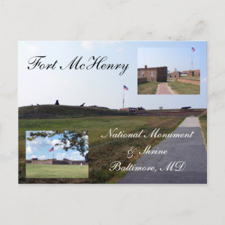 Fort McHenry Postkarte