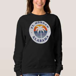 Fort Morgan Beach Alabama Al Gulf Coast Souvenir V Sweatshirt