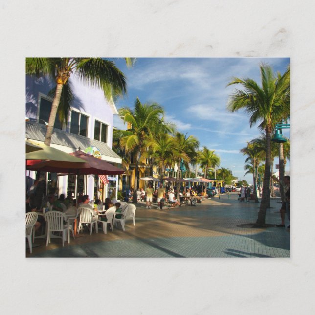 Fort Myers Beach Fl. Postkarte (Vorderseite)