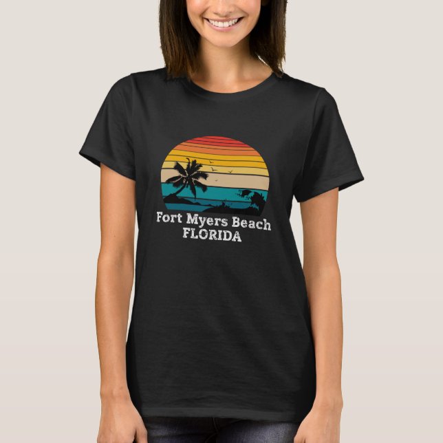 Fort Myers Beach FLORIDA T-Shirt (Vorderseite)