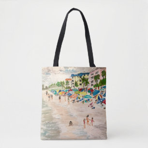 "Fort Myer's Beach" Gemälde von Therese Kramer Tasche