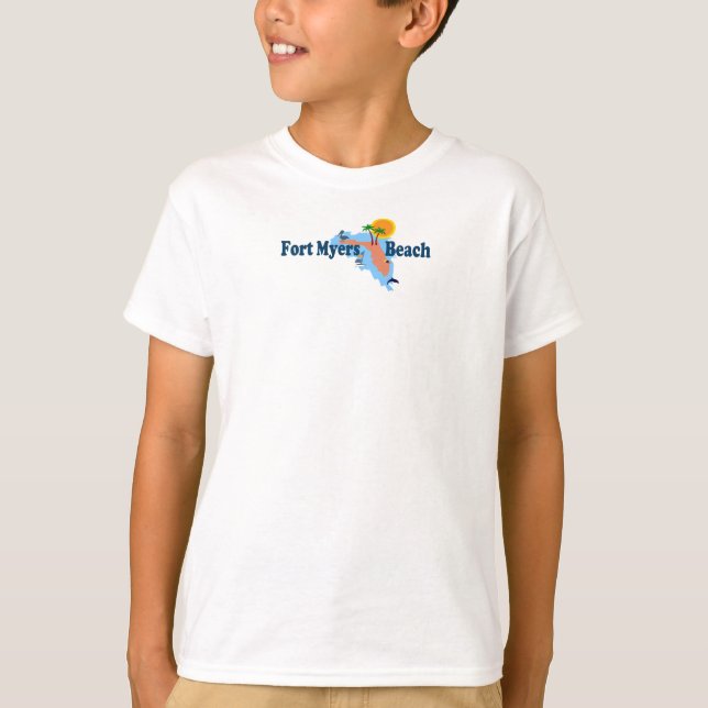 Fort Myers Beach. T-Shirt (Vorderseite)