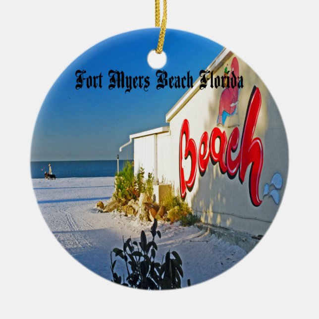 Fort Myers Florida Keramikornament (Vorne)