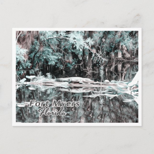 FORT MYERS FLORIDA POSTKARTE (Vorderseite)