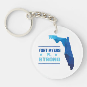 Fort Myers Florida Stark Schlüsselanhänger