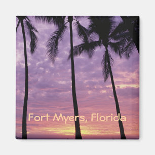 Fort Myers, Floride Photo Souvenir Fridge Magnet