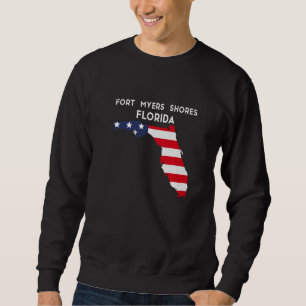 Fort Myers Shores Florida USA Bundesstaat Amerika Sweatshirt