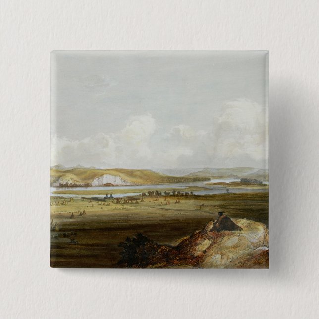 Fort Pierre auf dem Missouri, überziehen 10 vom Button (Vorderseite)