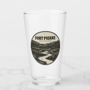 Fort Pierre National Grassland South Dakota Fluss Glas
