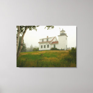 Fort Point Light, Maine Leinwanddruck