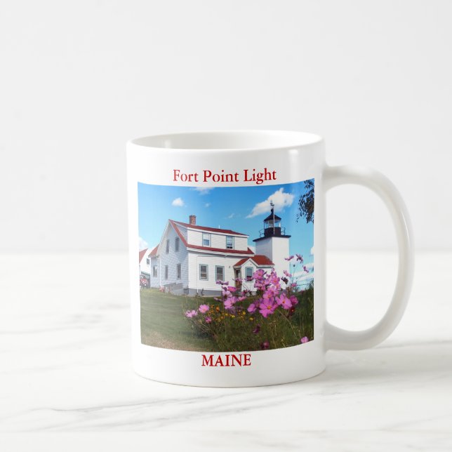 Fort Point Light, Maine Mug (Droite)