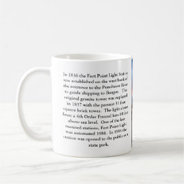 Fort Point Lighthouse, Maine Tasse