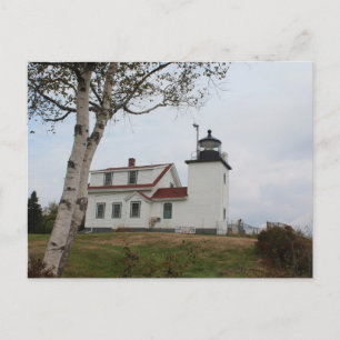 Fort Point Lighthouse Postkarte