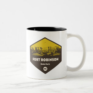 Fort Robinson State Park Nebraska Zweifarbige Tasse
