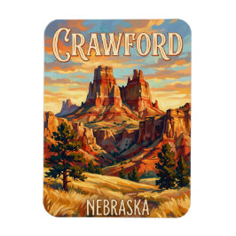 Fort Robinson State Park USA -> Fort Robinson Stat Magnet