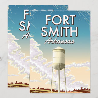 Fort Smith Arkansas Reiseplakat