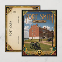 Fort Smith Arkansas Vintage Art Deco Golden Age