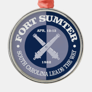 Fort Sumter (B&G) Ornament Aus Metall