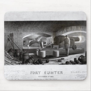 Fort Sumter, Innenansicht der Körperverletzung de Mousepad