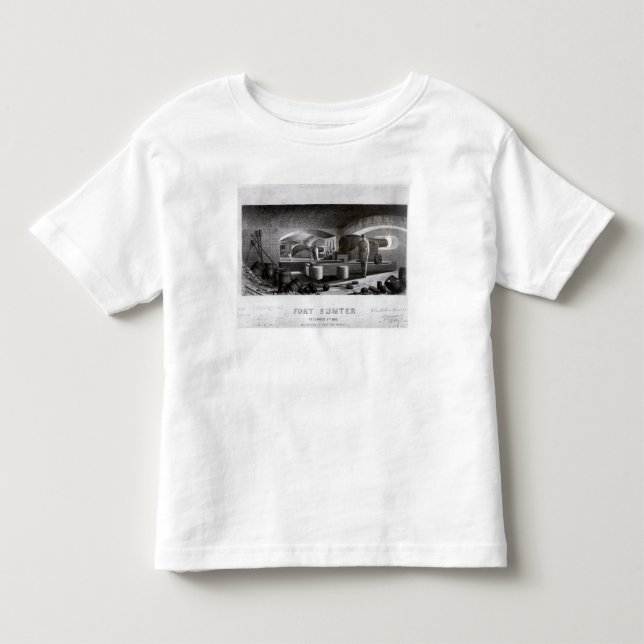 Fort Sumter, Innenansicht der Körperverletzung des Kleinkind T-shirt (Vorderseite)