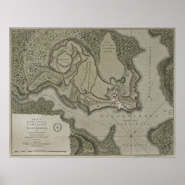 Fort Ticontempora Poster (Vorne)