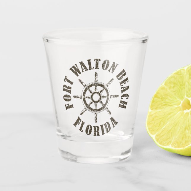 Fort Walton Beach, Florida Schnapsglas (Vorderseite)
