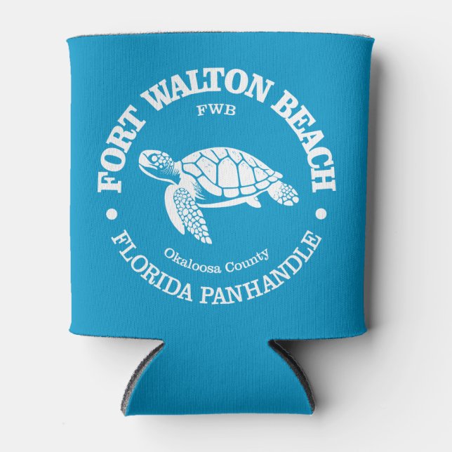 Fort Walton Beach (Meeresschildkröte) Dosenkühler (Vorderseite)