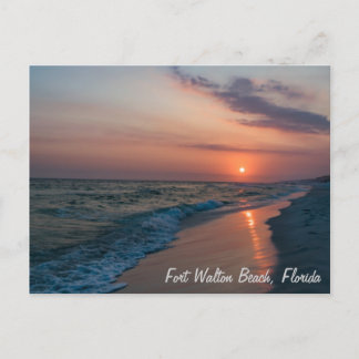 Fort Walton Beach Sunset Postkarte
