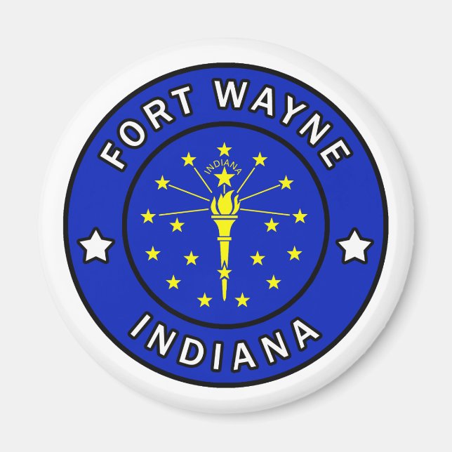 Fort Wayne Indiana Magnet (Vorne)