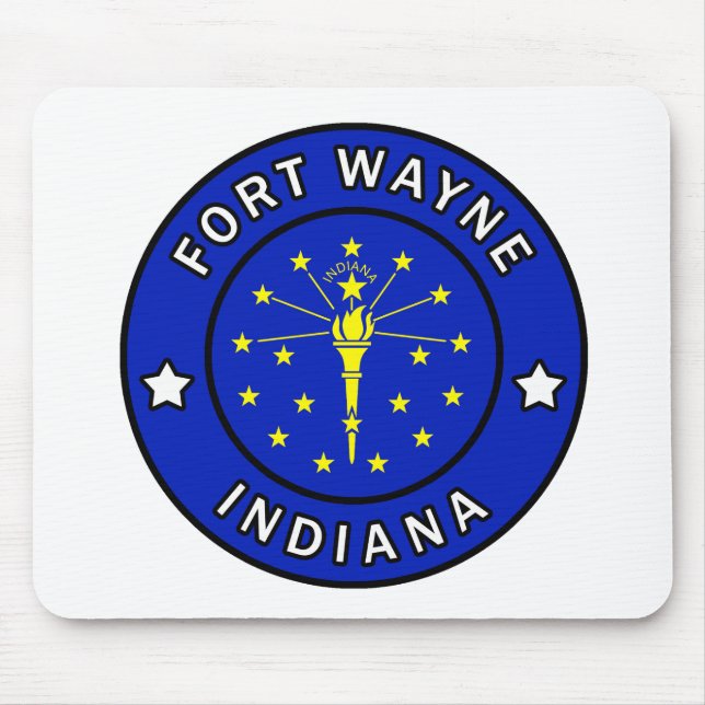 Fort Wayne Indiana Mousepad (Vorne)