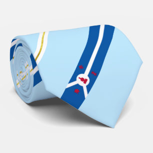 Fort Wayne (Indiana) Stadtflagge Neck Tie Krawatte
